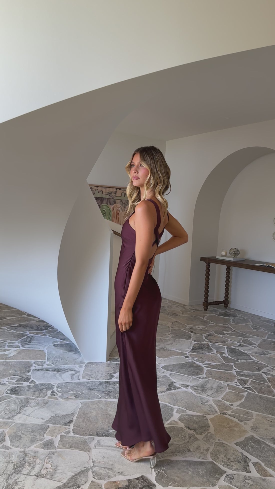 Andie Maxi Dress - Chocolate - Billy J