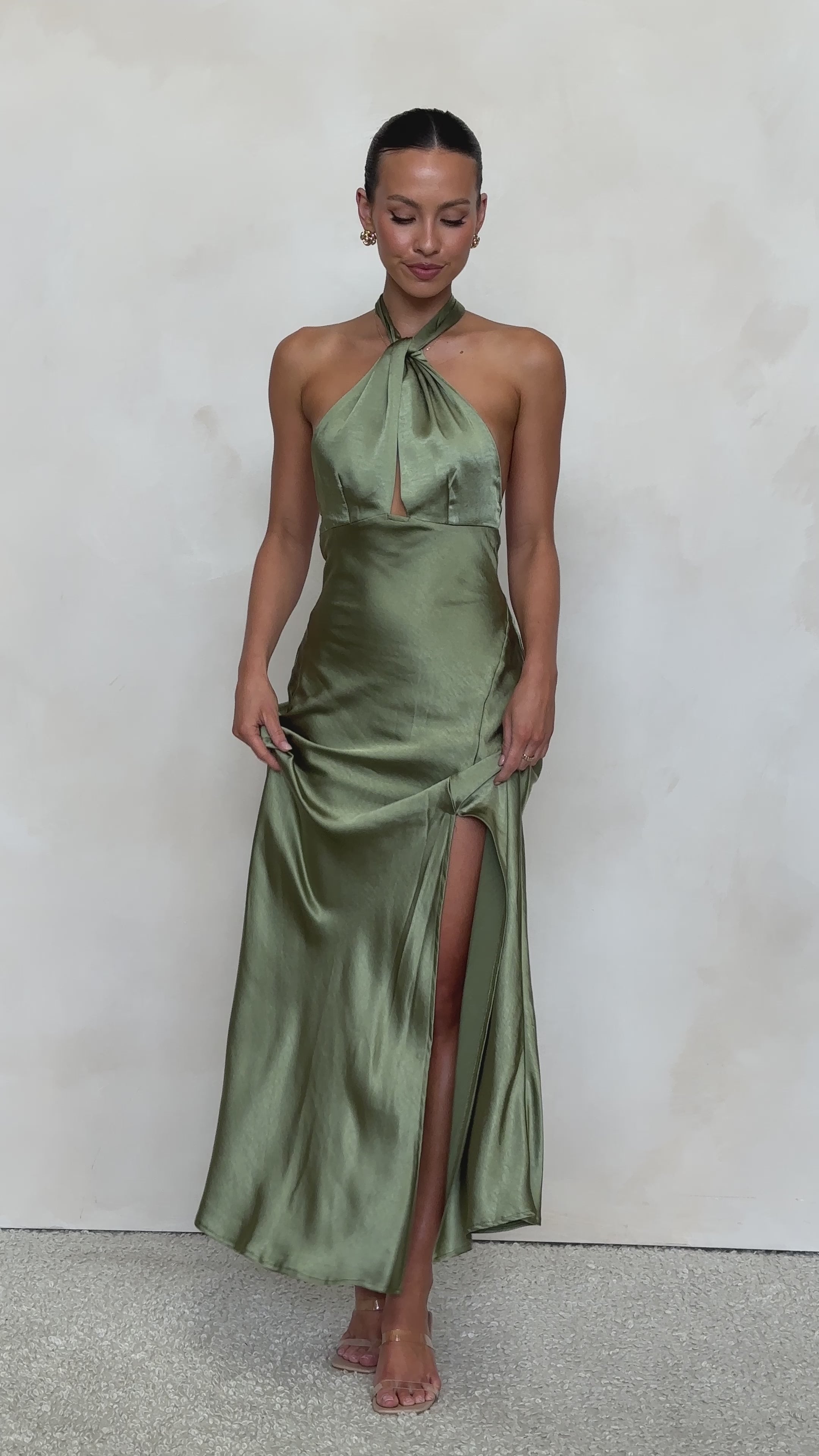 Amalia Maxi Dress - Olive