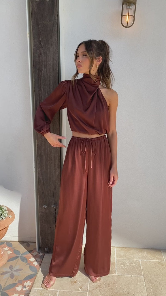 Zuri Pants - Brown - Billy J