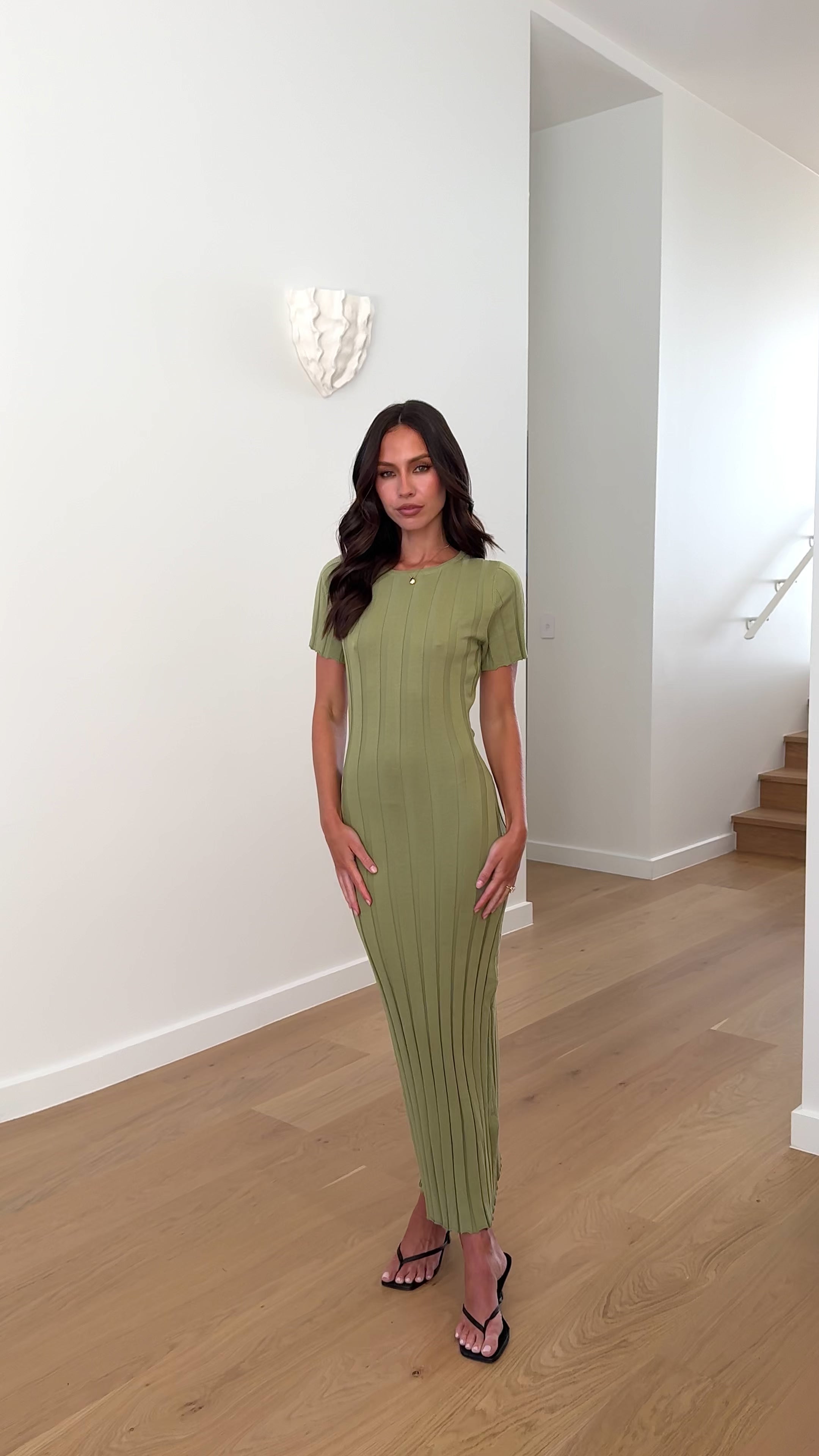Load video: Mari Maxi Dress - Sage - Billy J