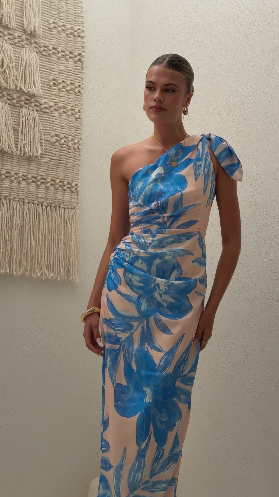 Tasi Maxi Dress - Junia Print - Billy J