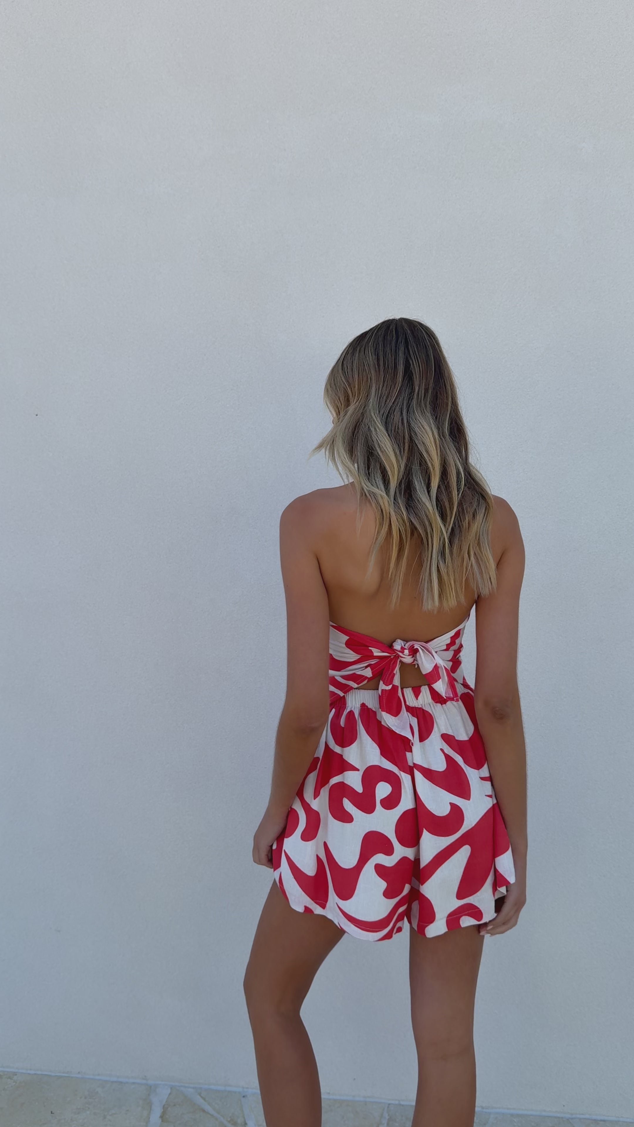 Load video: Jamaica Shorts - Florence Print - Billy J