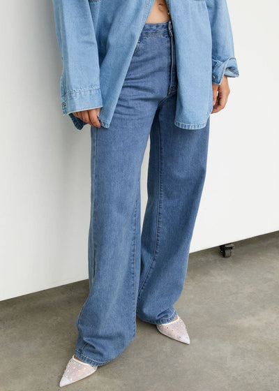 Load image into Gallery viewer, Blake Denim Jeans - Mid Denim - Billy J
