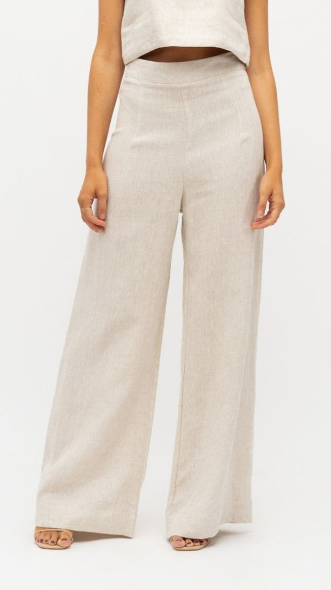 Karah Pants - Oatmeal - Billy J