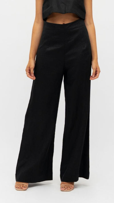 Load image into Gallery viewer, Karah Pants - Black - Billy J
