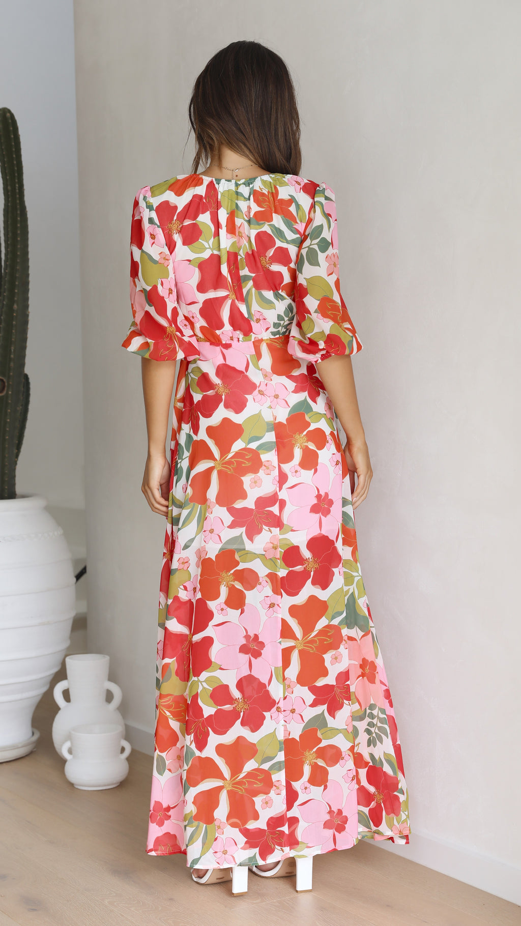 Del Mare Maxi Dress - Floral - Billy J