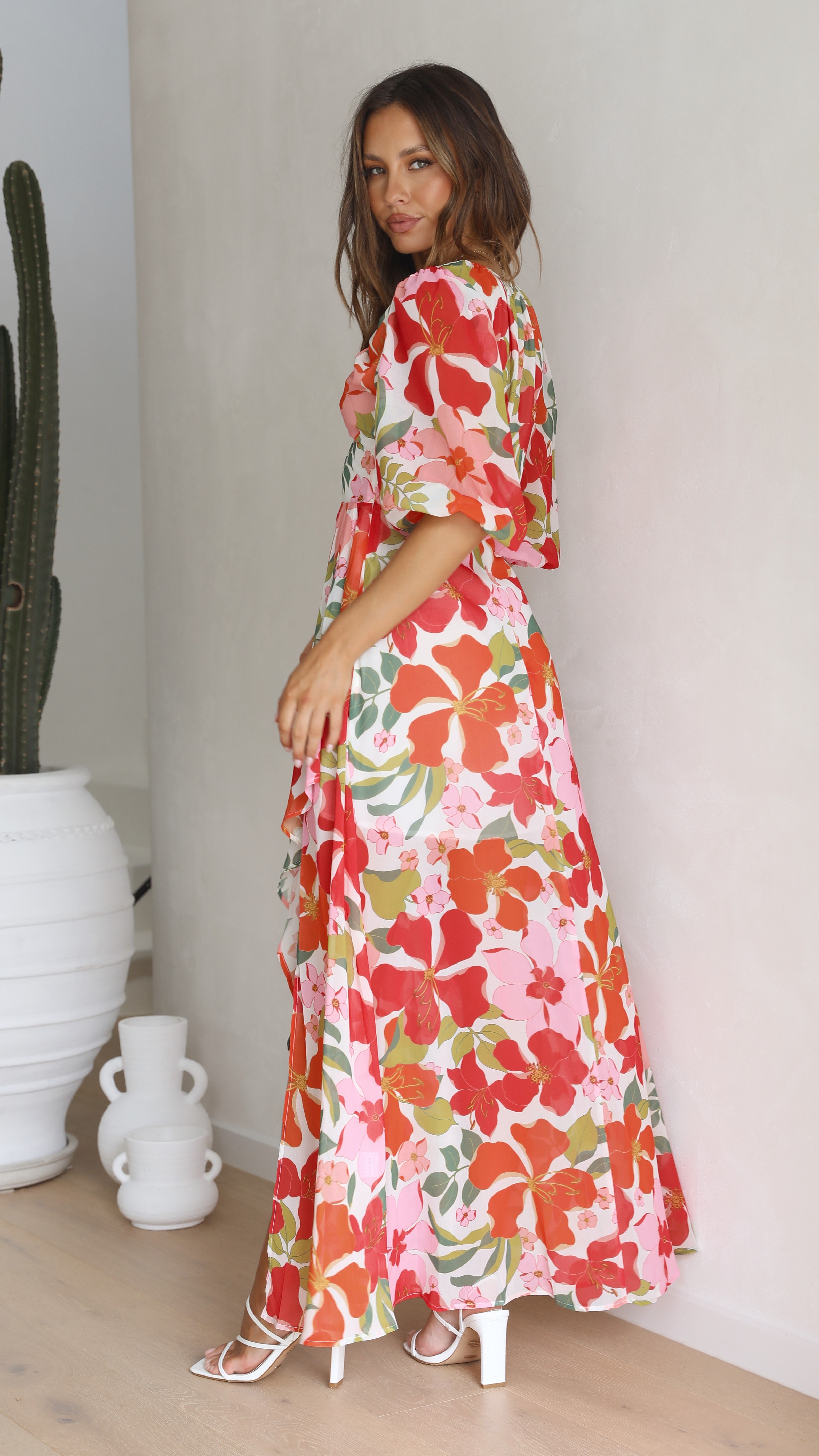 Del Mare Maxi Dress - Floral - Billy J