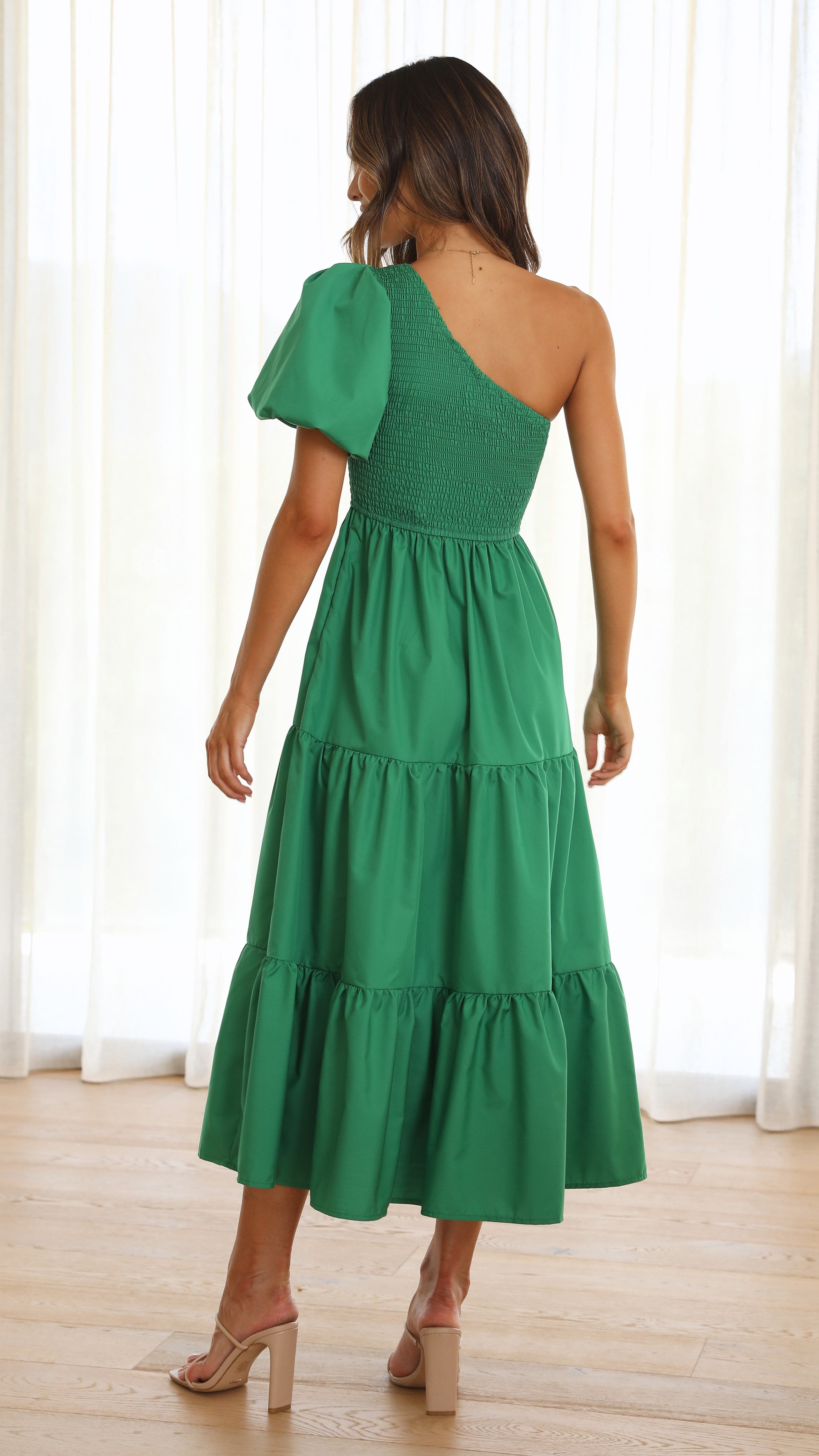 Frankie Maxi Dress - Emerald - Billy J