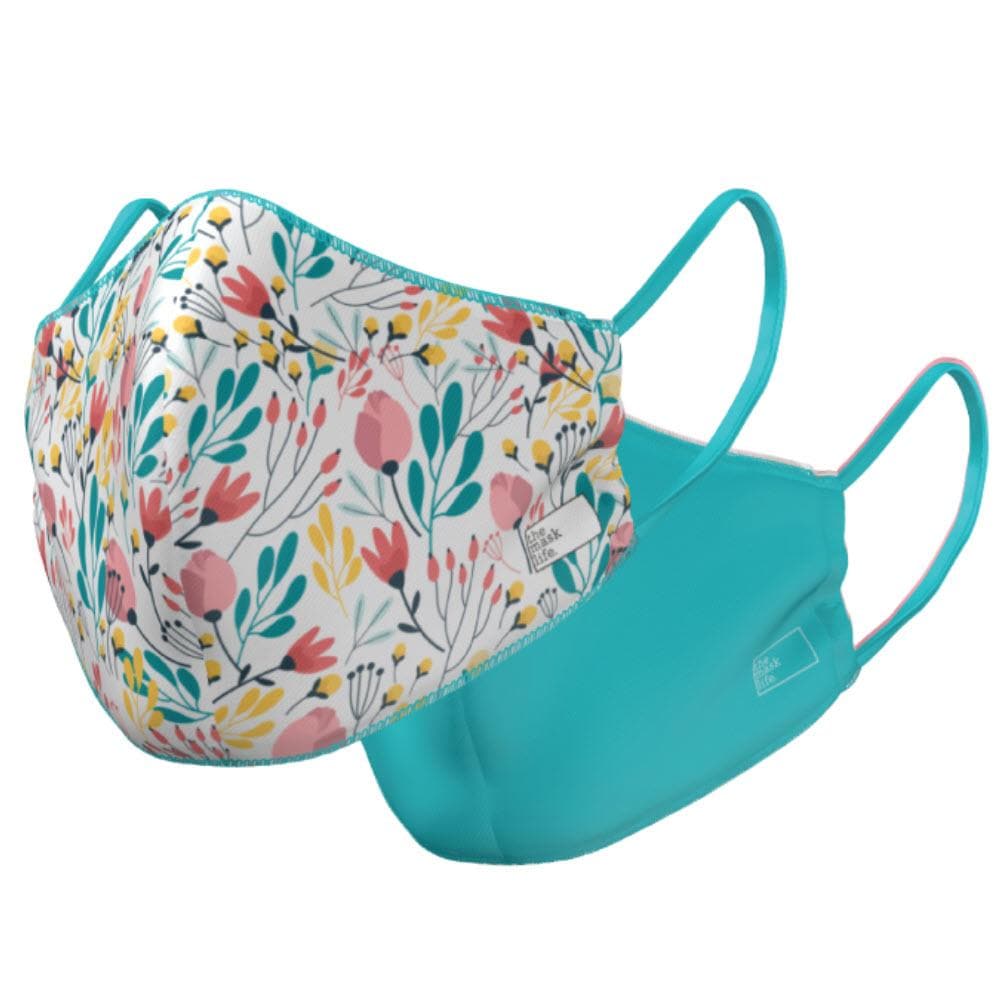 Soft Reversible Face Mask - Floral Days - Billy J