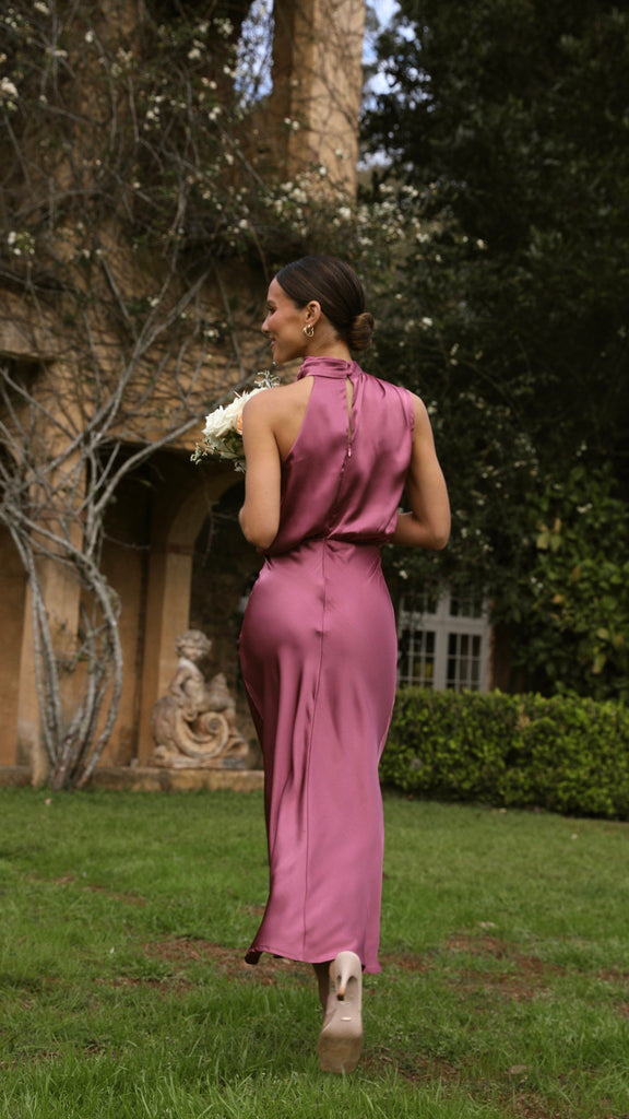 Esther Maxi Dress - Plum - Billy J