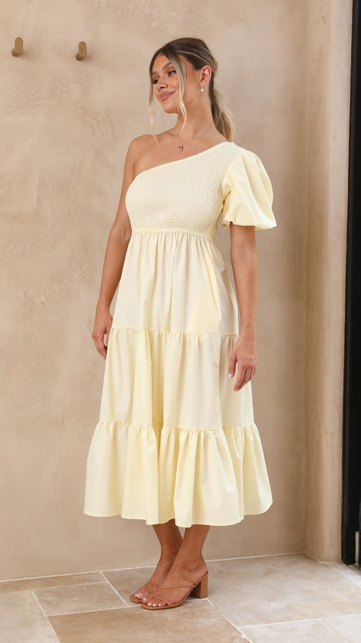 Frankie Maxi Dress - Yellow - Billy J