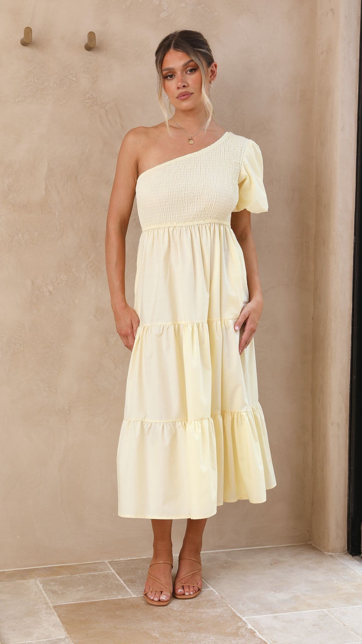 Frankie Maxi Dress - Yellow - Billy J