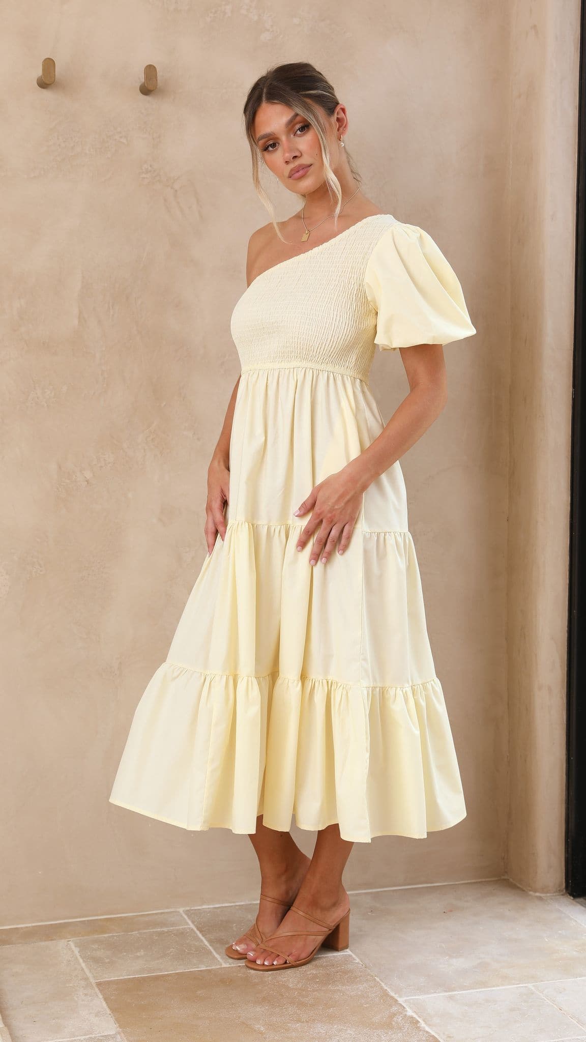 Frankie Maxi Dress - Yellow - Billy J