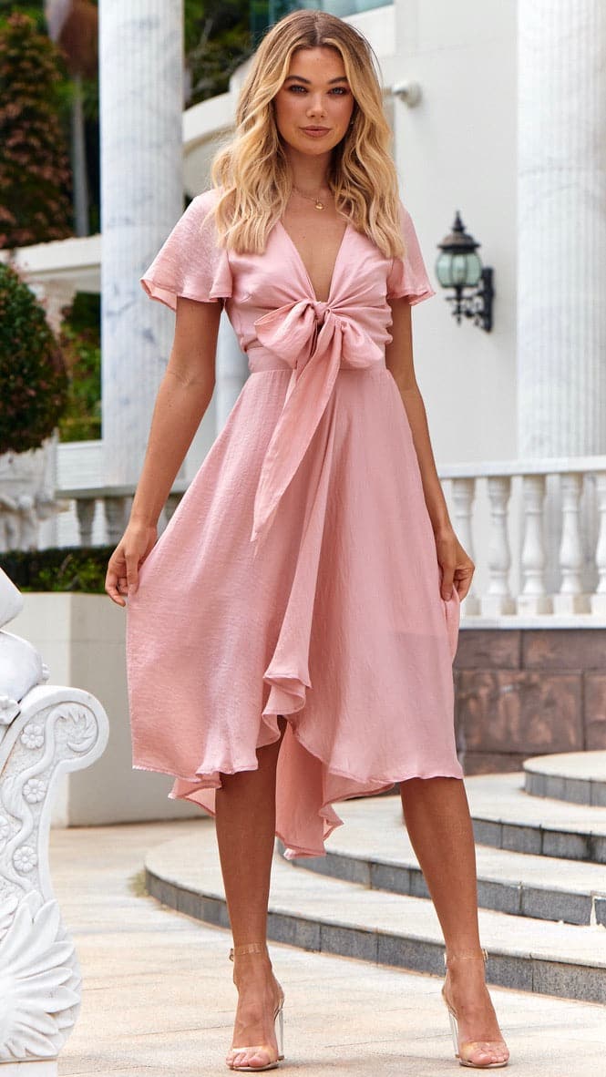 Sunny Daze Dress - Soft Pink - Billy J