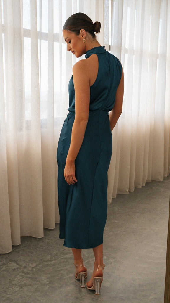 Esther Maxi Dress - Teal - Billy J