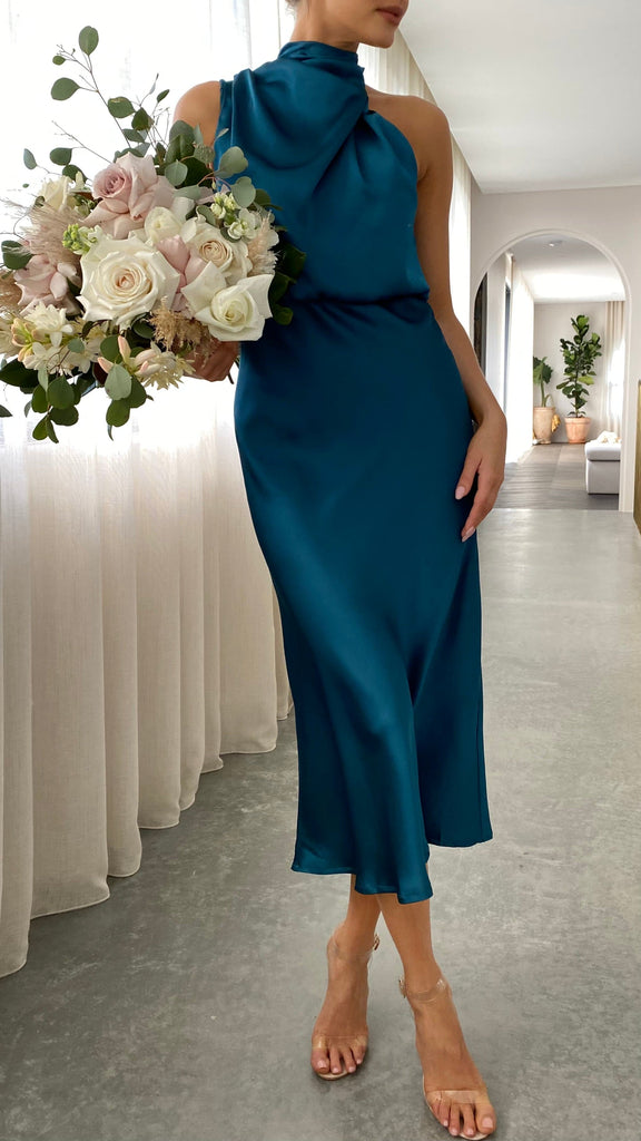 Esther Maxi Dress - Teal - Billy J