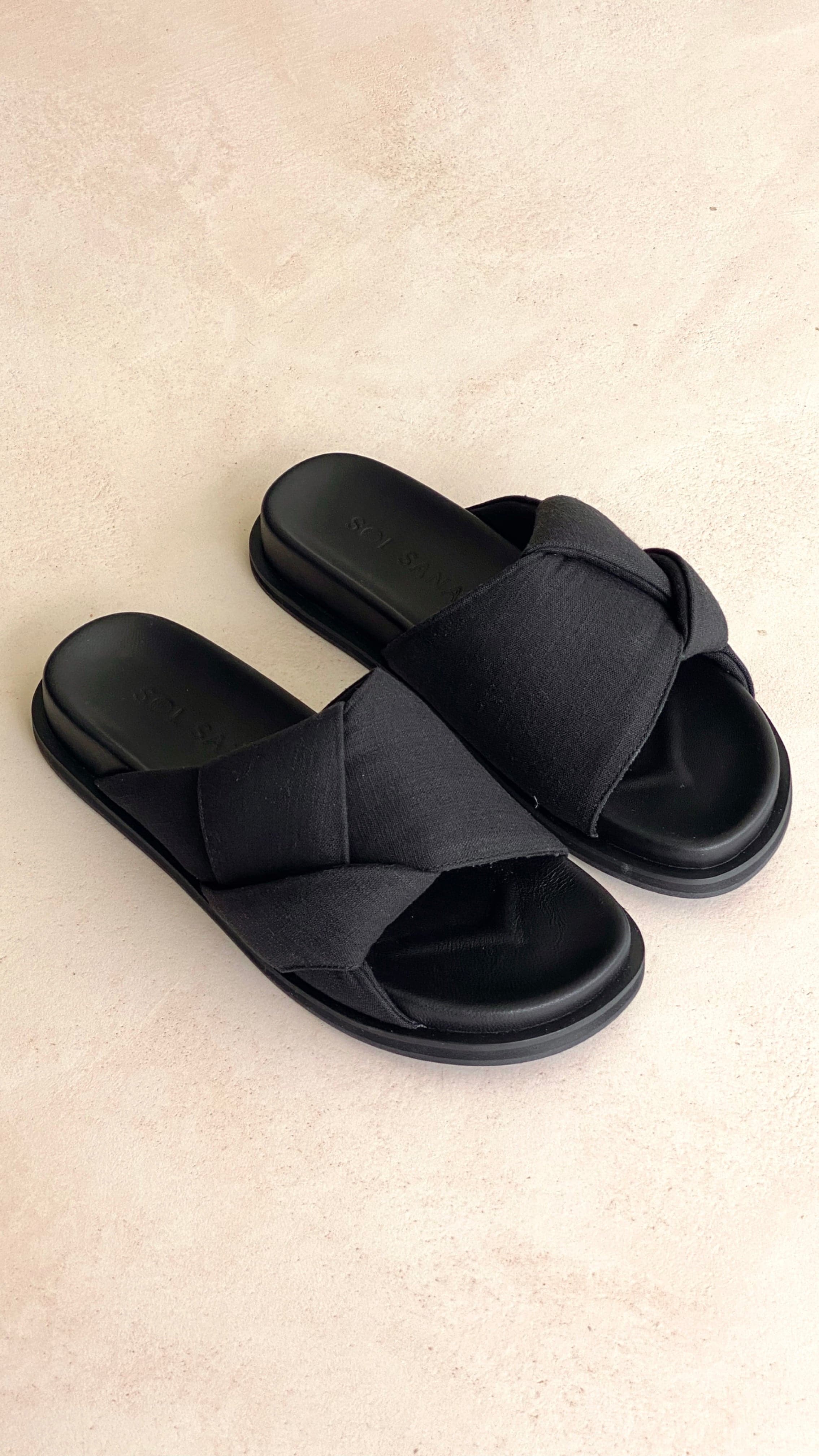 Sol Sana Mellow Footbed - Black - Billy J