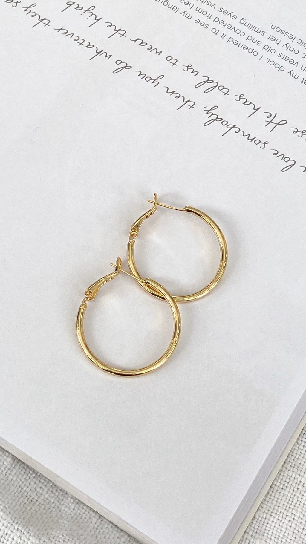 Leni Hoops - Gold - Billy J