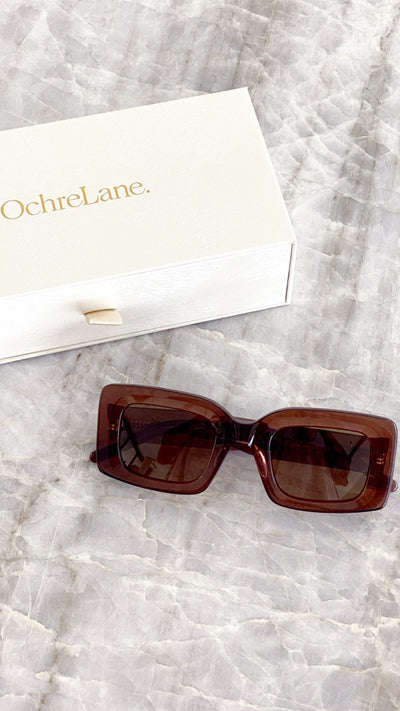 Load image into Gallery viewer, Ochre Lane Belle Sunglasses - Cocoa - Billy J
