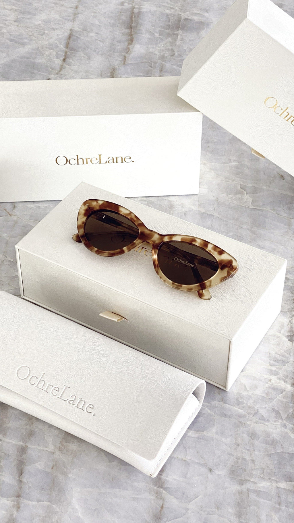 Ochre Lane Isla Sunglasses - Golden Tort - Billy J