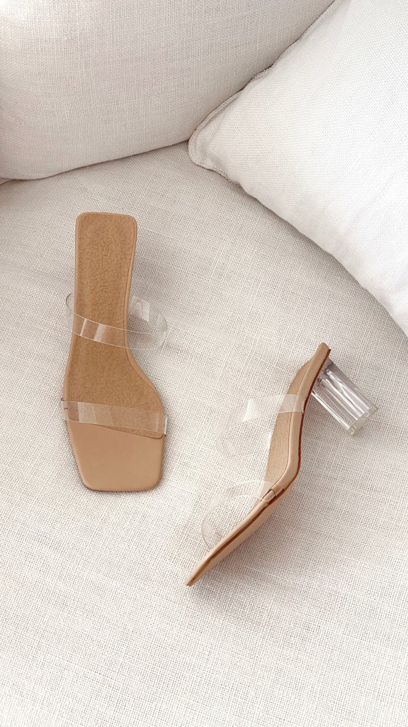 Aena Heel - Nude/Clear - Billy J