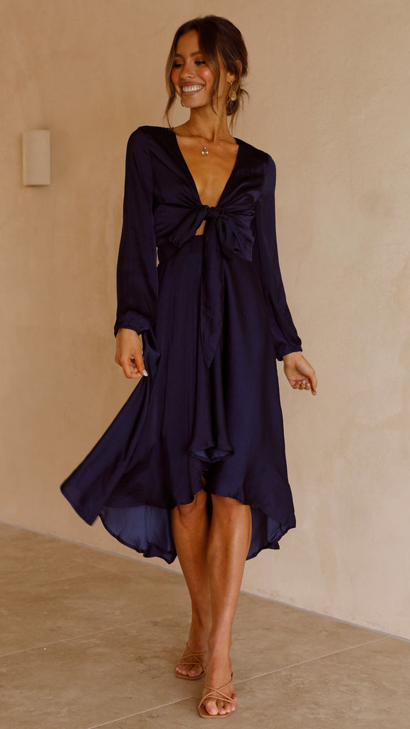 Starry Nights Dress - Navy - Billy J