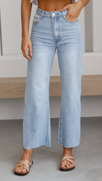 Load image into Gallery viewer, Jaykowa Jeans - Light Wash - Billy J
