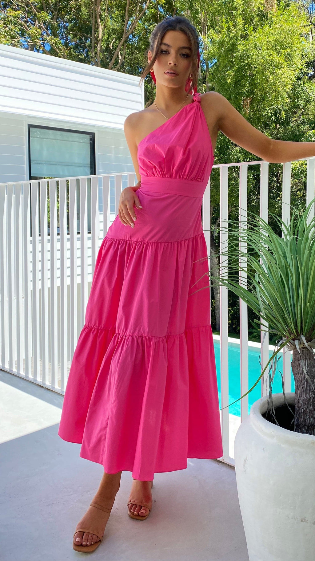 Jayma Maxi Dress - Pink - Billy J