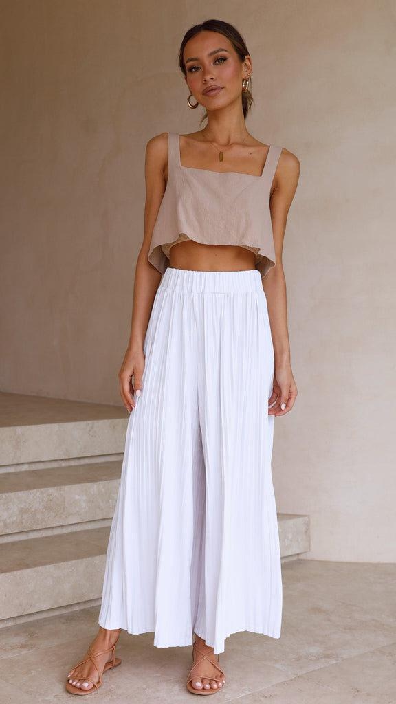 Loyal Heart Culottes - White - Billy J