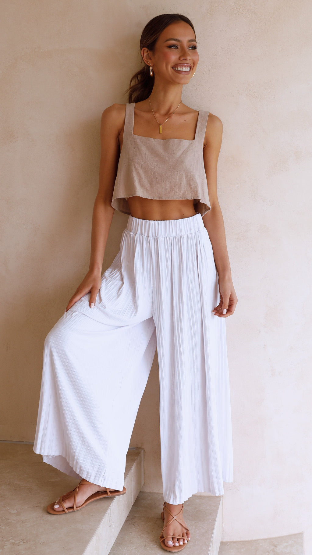 Loyal Heart Culottes - White - Billy J