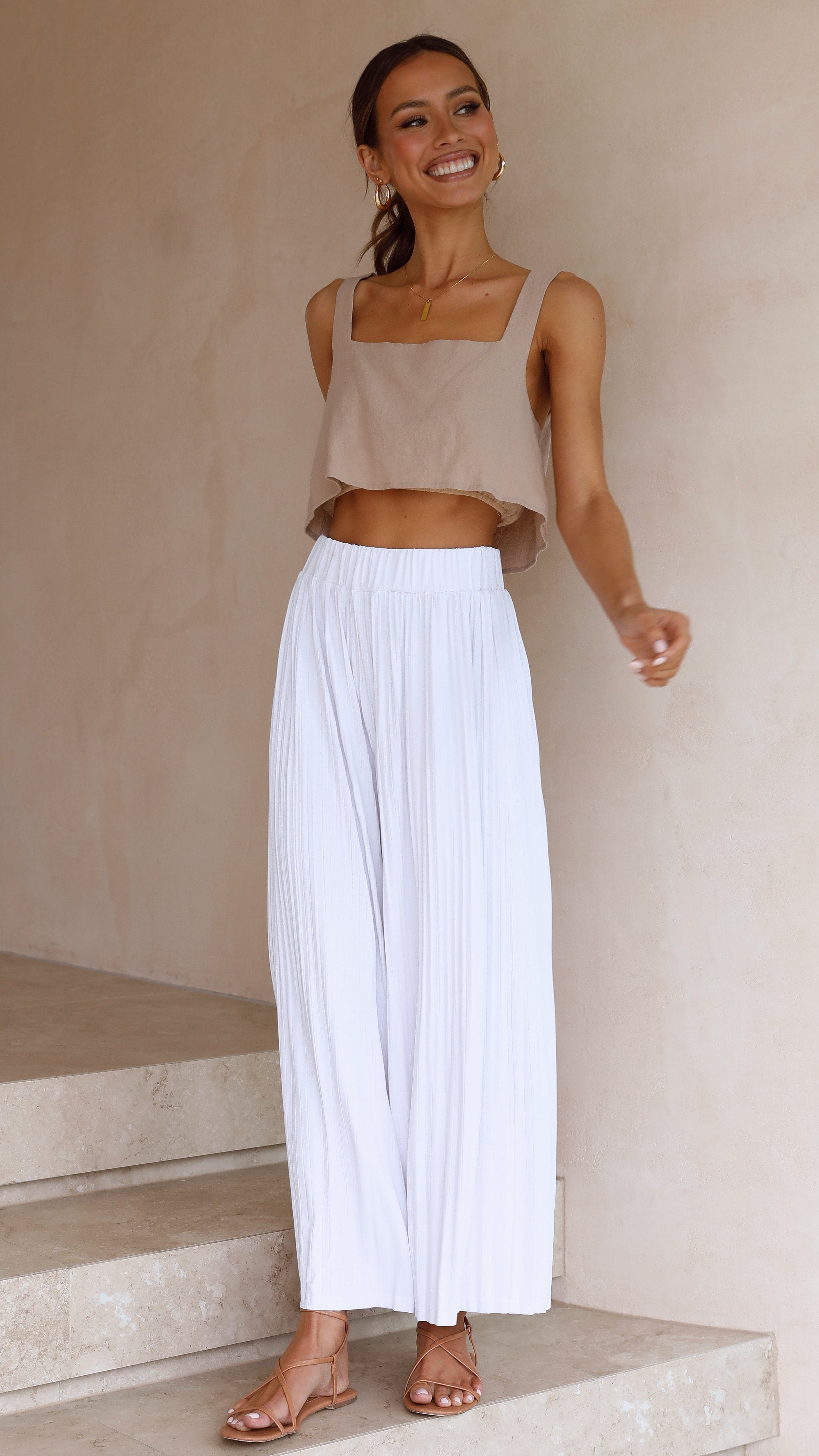 Loyal Heart Culottes - White - Billy J