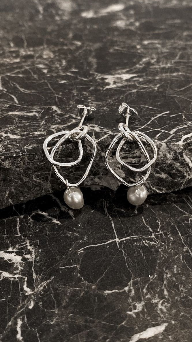 Jaymee Earrings - Silver - Billy J