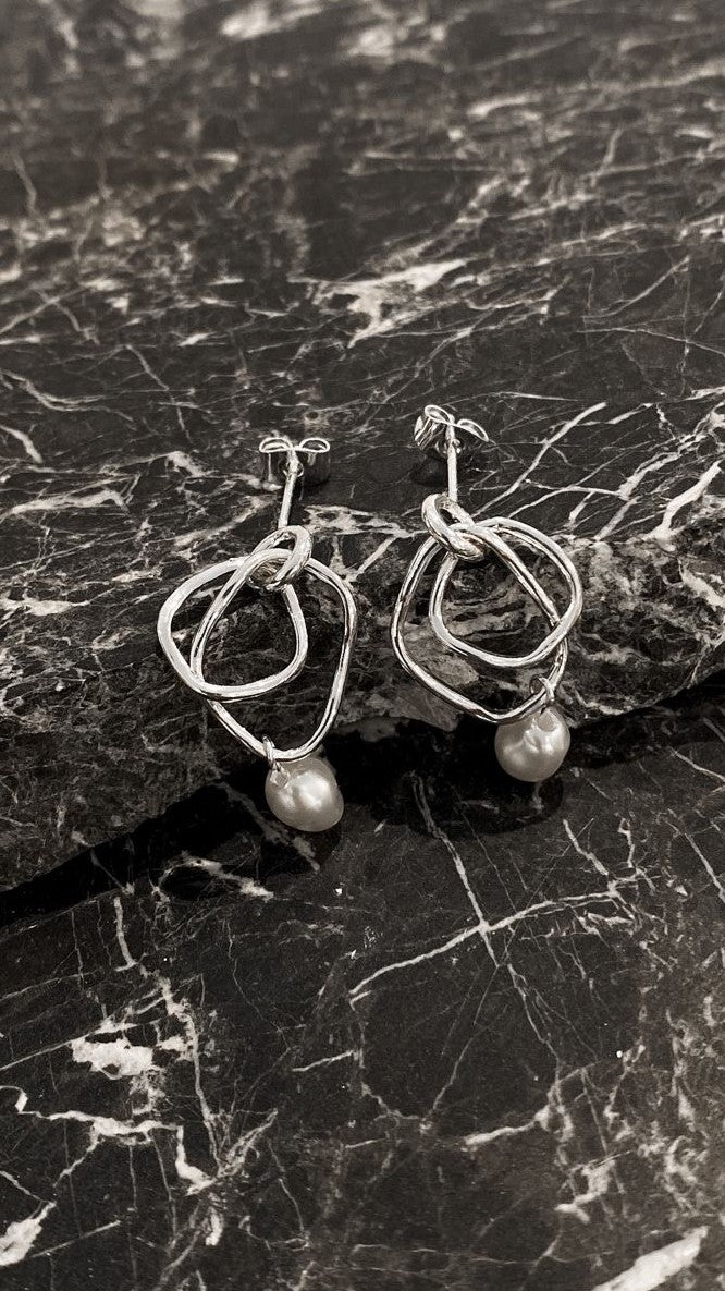 Jaymee Earrings - Silver - Billy J