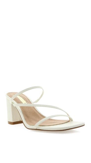 Yazmin Heel - White - Billy J